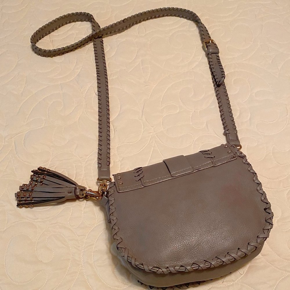 Under One Sky Studded Crossbody Bag - Gray - Picture 6 of 9